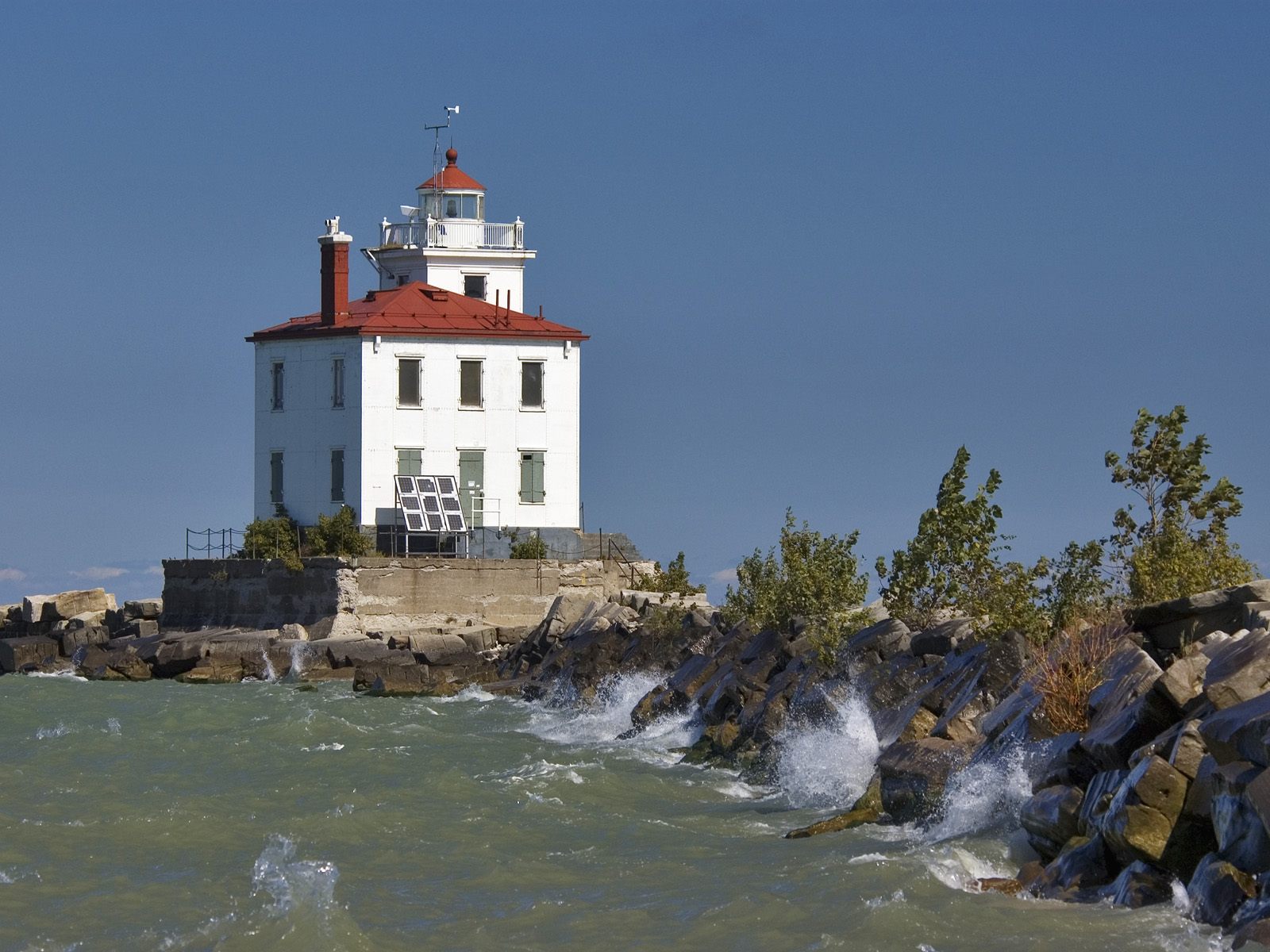 Fairport Harbor West Lighthouse, Lake Erie, Fairport Harbor, Ohio