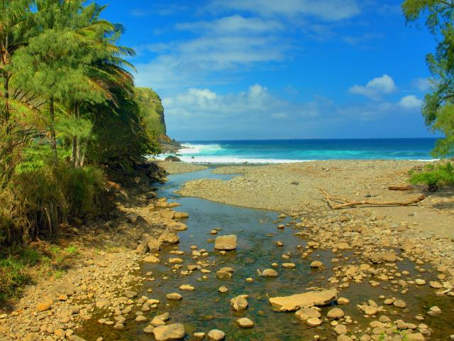 Hana Bridge, Maui, Hawaii