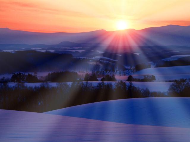 Kamifurano-Machi, Hokkaido Prefecture, Japan