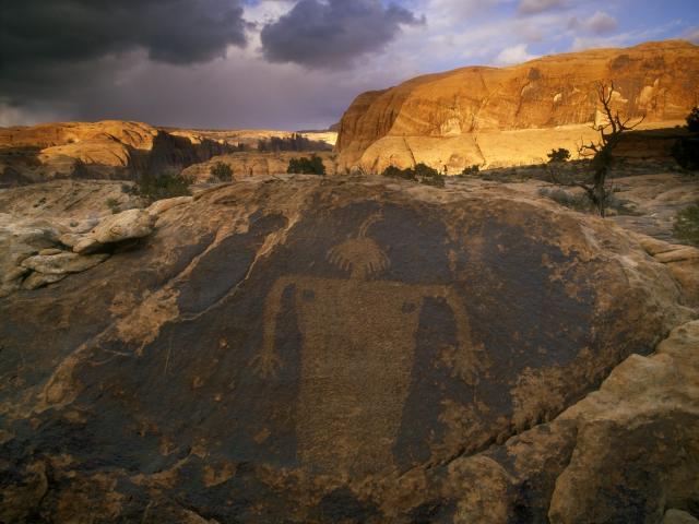 Kane Creek Petroglyph, Moab, Utah