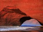 Red Cliffs of El Gezira, Mirleft, Morocco