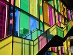 Staircase at the Palais des Congres, Montreal, Quebec