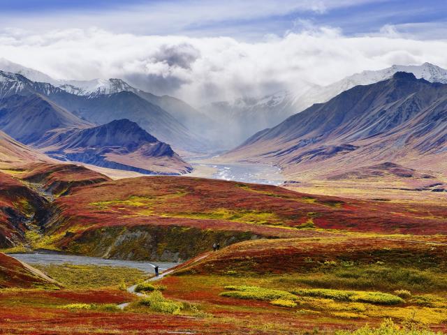 View From Eielson Visitor Center, Denali National Park, Alaska