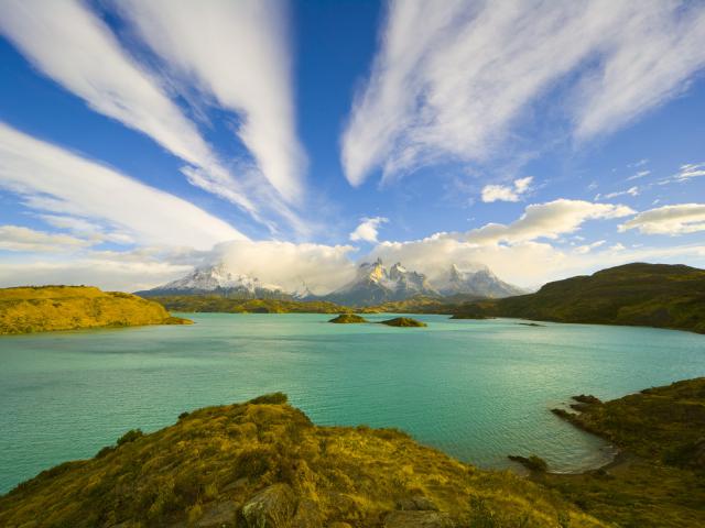 Pehoe Lake, Torres del Paine National Park, Chile