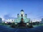 Senate Square at Dusk, Helsinki, Finland