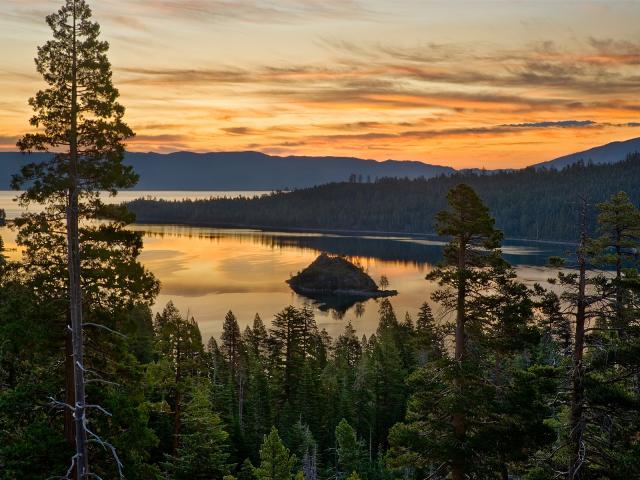 Fannette Island Emerald Bay Lake Tahoe California