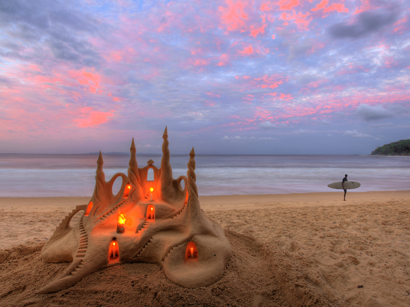 Castles in the Sand, Noosa, Australia