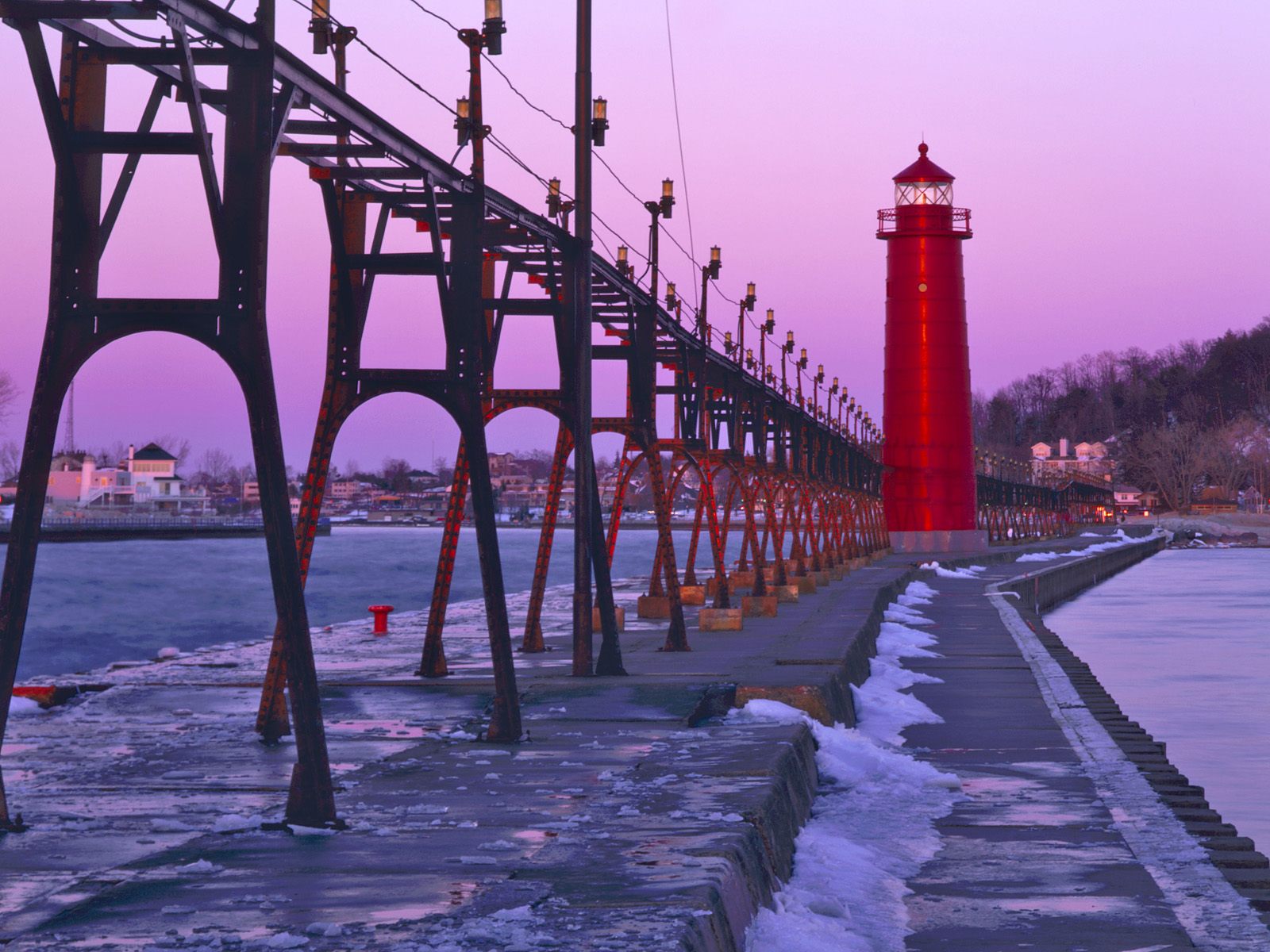 Grand Haven Lighthouse Michigan