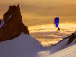 Speedflying With a Nano Glider Mount Hood Oregon