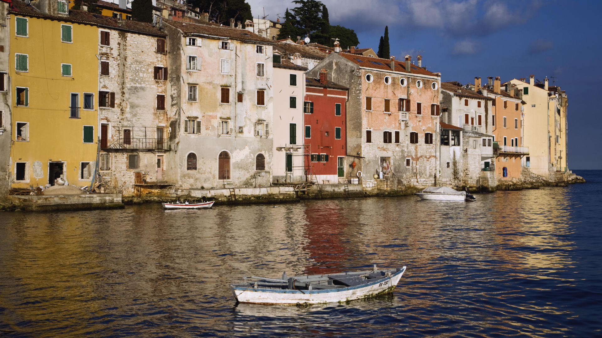 Adriatic Sea at Sunrise Rovigno Croatia