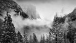 Early Winter Storm Yosemite National Park California