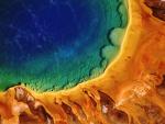 Grand Prismatic Spring Midway Geyser Basin Yellowstone National Park Wyoming