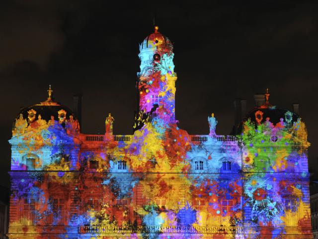 s Festival of Lights Rhone-Alpes France