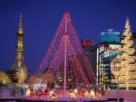 Odori Park Sapporo Hokkaido Japan