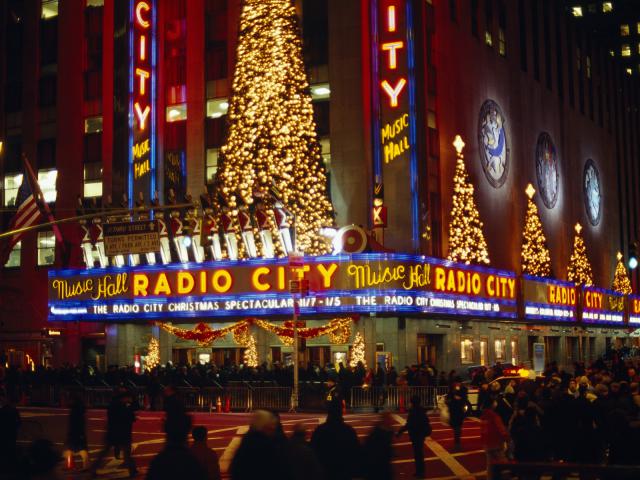 Radio City Music Hall at Christmas New York