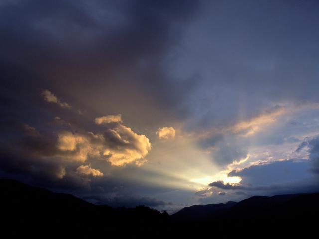 Dawn Sky, Cades Cove, Great Smoky National Park, Tenessee