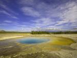 Opal Pool, Midway Geyser Basin, Yellowstone National Park, Wyoming