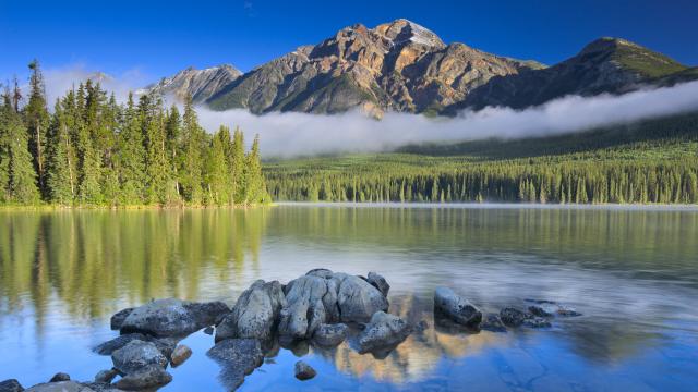Pyramid Lake, Jasper National Park, Alberta